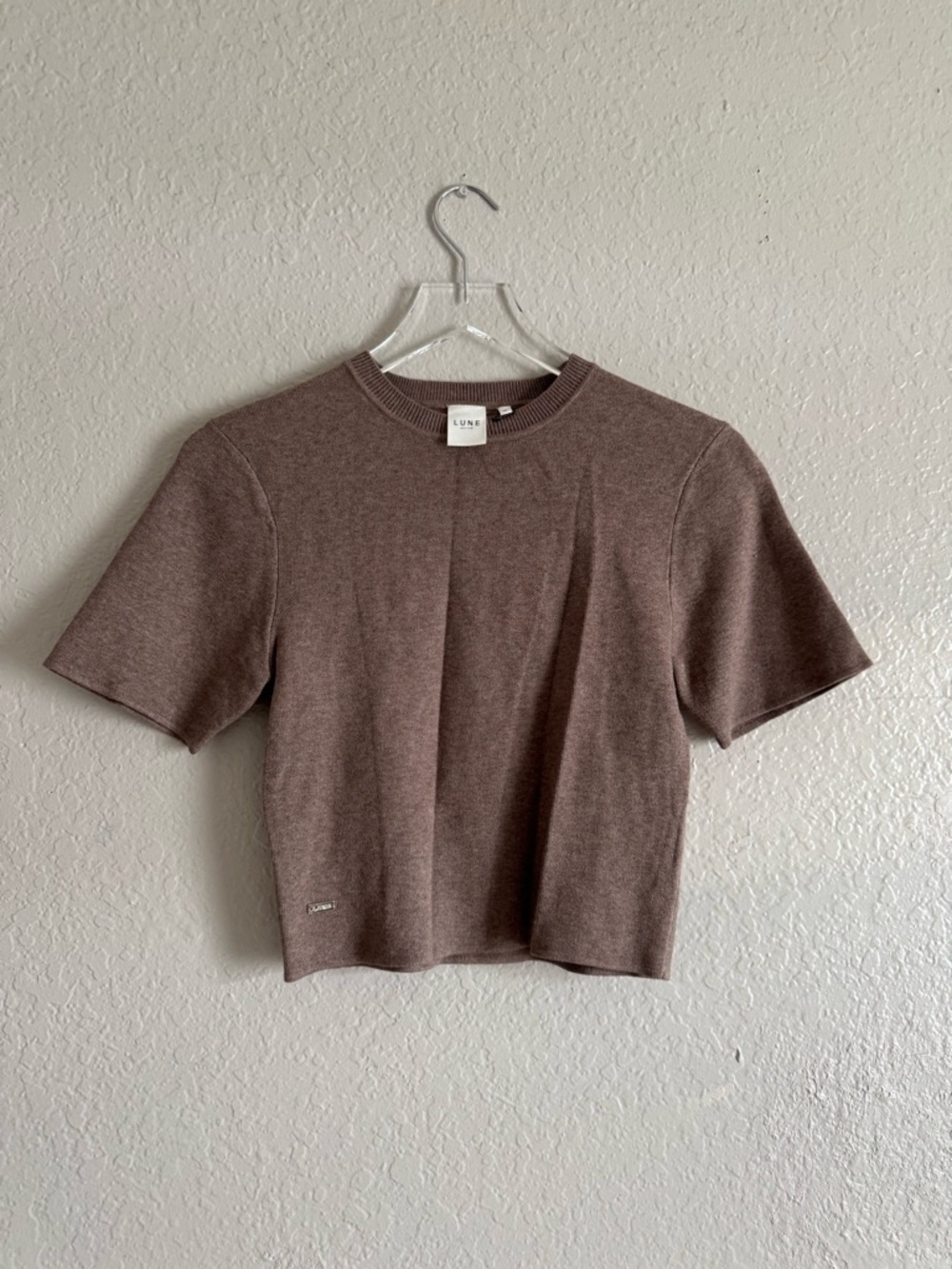 LUNE Active Knit Brown Shirt